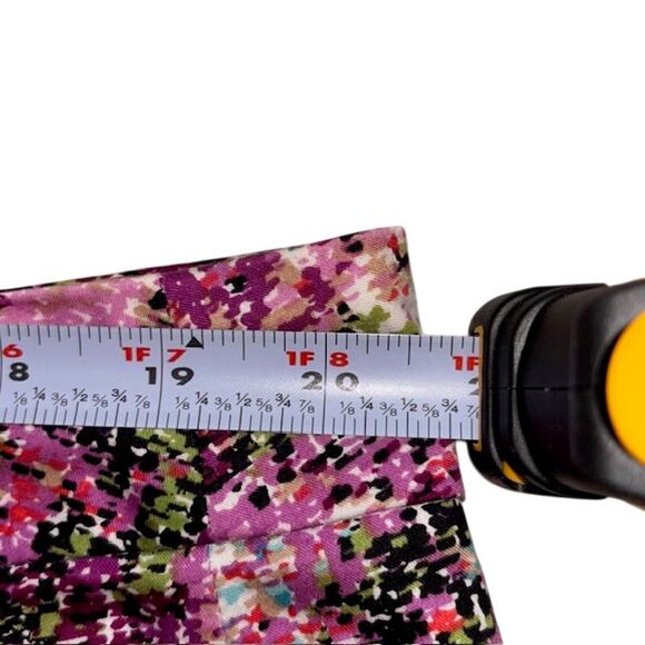 Lane Bryant’s Floral‎ A-Line Plus Travel Wear Skirt Multi Color SZ 20 - Picture 7 of 8